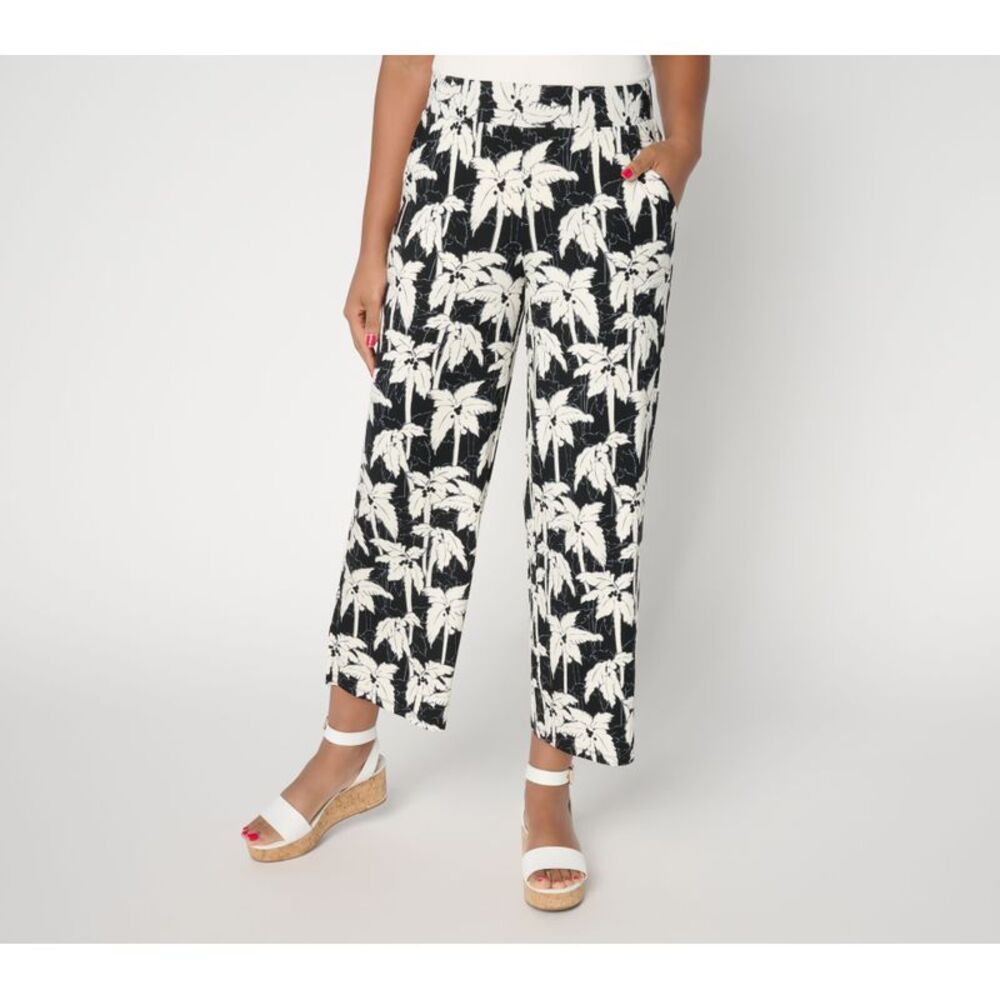 Susan Graver Women's Plus Sz Pants 2X Make Your Selection: Soleil Black A745560